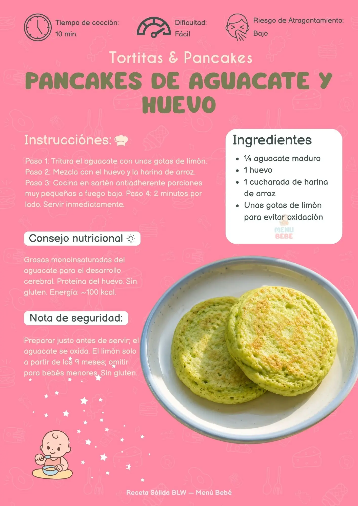 Receta Menú Bebé